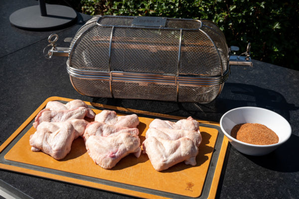 Praxistest und Rezept-Ideen: Weber Crafted Drehspieß-Korb - bigBBQ